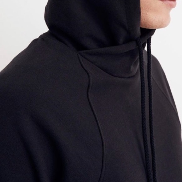 Madewell NWT Men's Black Pullover Hoodie Sweatshirt - Picture 7 of 8